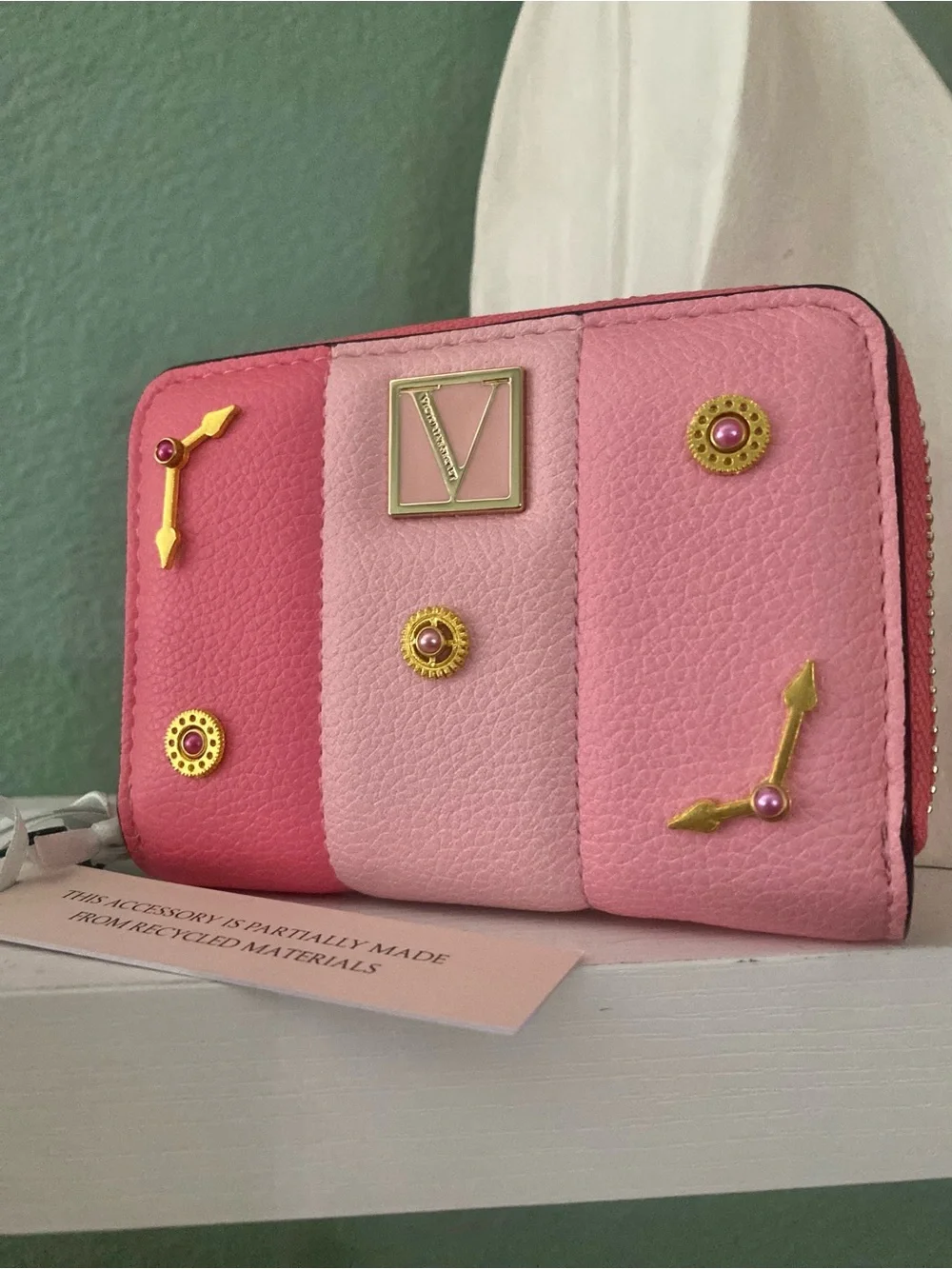 Victoria secret Tri-Panel Zip Mini Wallet - Picture 2 of 2